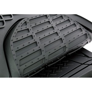 TAPIS CAOUTCHOUC DEEP DISH NOIR - 3 PCS