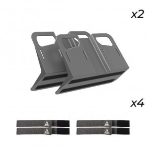 PACK STAYHOLD METRO GRIS - 2 METRO + 4 SANGLES QUICK