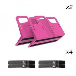 PACK STAYHOLD METRO ROSE - 2 METRO + 4 SANGLES QUICK