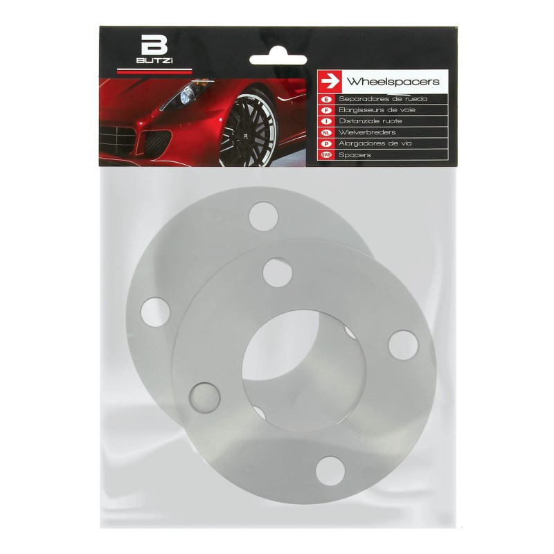 KIT DE 2 ELARGISSEURS DE VOIE 5MM 4X108 65,1
