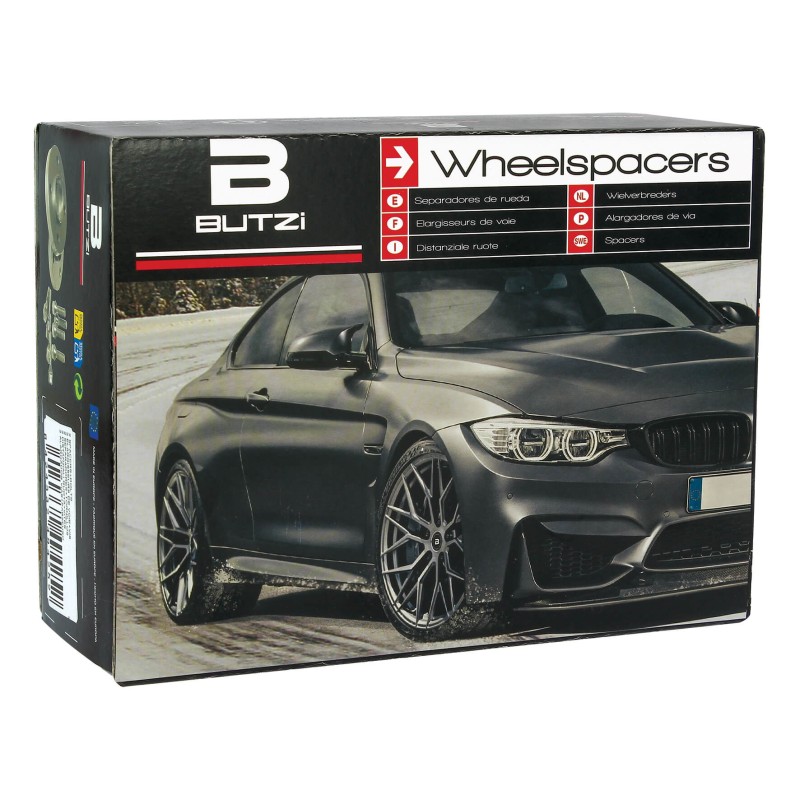 KIT DE 2 ELARGISSEURS DE VOIE 12MM M14 5X112 57.1 AUDI VW SEAT SKODA