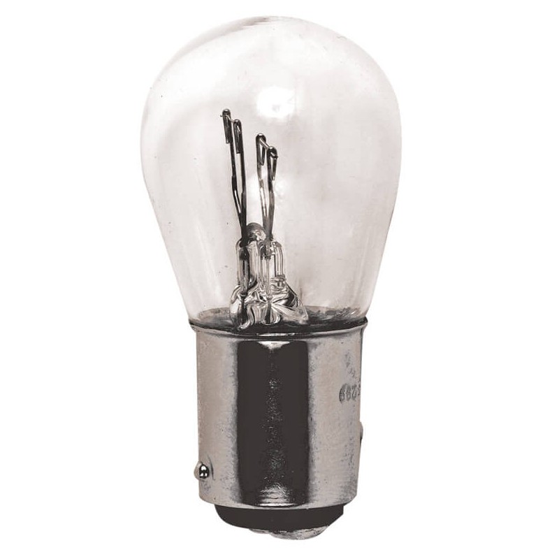 BLISTER 2 AMPOULES STOP 12V. P21/5W. 2 PLOTS BAY15D