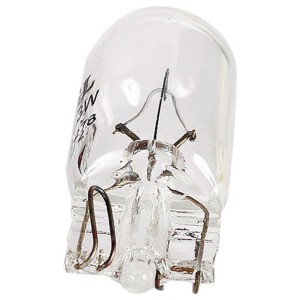 BOITE 10 AMPOULES WEDGE 12V 3W T10