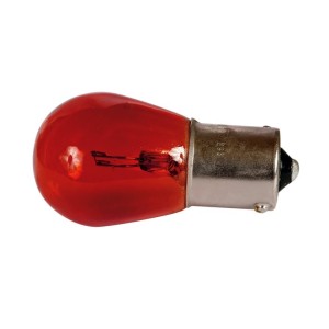 BLISTER 2 AMPOULES DE CLIGNOTANT 12V. 21W. 1 PLOT BA15S AMBREE