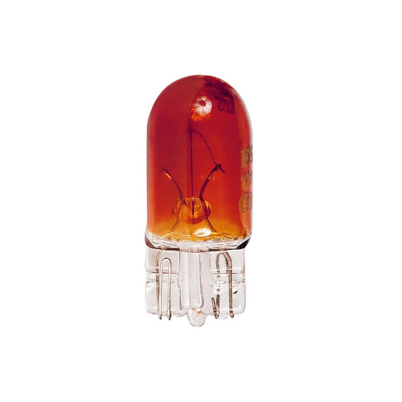 BLISTER 2 AMPOULES WEDGE 12V. 3W. T10 W2.1x9.5D AMBREE
