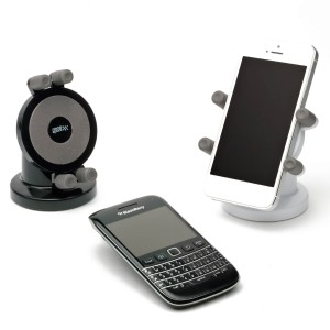 SUPPORT ROTATIF DOUBLE FONCTION POUR IPOD ET GSM NOIR - SCT