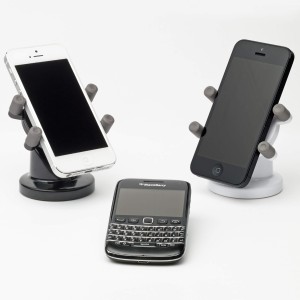 SUPPORT ROTATIF DOUBLE FONCTION POUR IPOD ET GSM NOIR - SCT