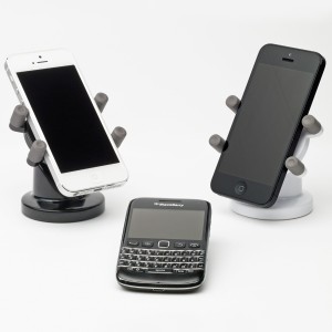 SUPPORT ROTATIF DOUBLE FONCTION POUR IPOD ET GSM NOIR - SCT