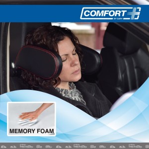 REPOSE-TETE COMFORT+ RIGIDE ET REGLABLE NOIR - SCT