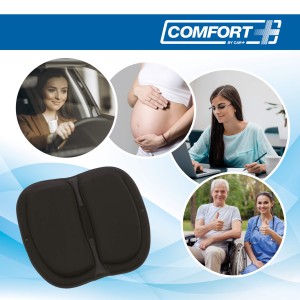 COUSSIN SWISS DRIVE A MEMOIRE DE FORME D'ASSISE ET PLIABLE