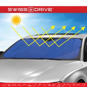 PARE-SOLEIL AVANT MATT SERIES BLEU T.L. 145X70CM