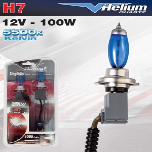 COFFRET 2 AMPOULES HELIUM H7 12V 100W NON HOMOLOG. ROUTE - SCT