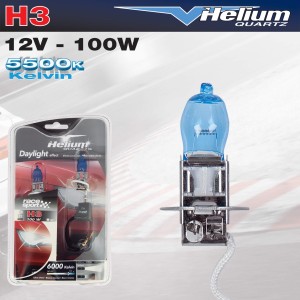 COFFRET 2 AMPOULES HELIUM H3 12V 100W NON HOMOLOG. ROUTE - SCT