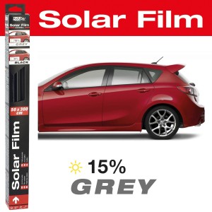 FILM SOLAIRE SWISS DRIVE 50*300CM SMOKE 15%