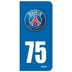 P11097 - AUTOCOLLANTS PREDECOUPES LOGO PSG/75 - SCT