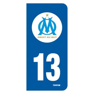 AUTOCOLLANTS PREDECOUPES LOGO OM/13 SACHET DE 10 PCS - SCT