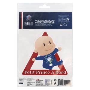 P6777 - ADHESIF PSG PETIT PRINCE A BORD - SCT