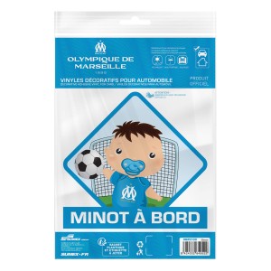 ADHESIF MINOT A BORD OLYMPIQUE DE MARSEILLE - SCT