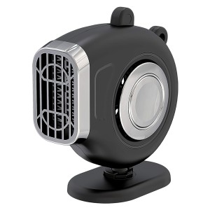 CHAUFFAGE ET VENTILATEUR D'APPOINT 12V NOIR