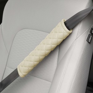 2 FOURREAUX PROTECTION DE CEINTURE SWISS DRIVE BEIGE SURP BEIGE - SCT