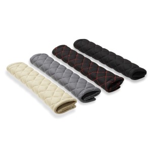 2 FOURREAUX PROTECTION DE CEINTURE SWISS DRIVE NOIR SURP NOIRE - SCT