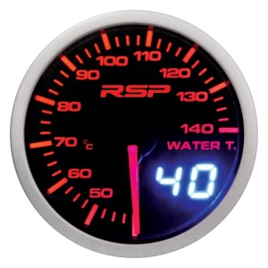 MANOMETRE DE TEMPERATURE D'EAU RSP D.52MM LED