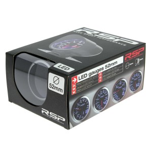 MANOMETRE DE TEMPERATURE D'EAU RSP D.52MM LED