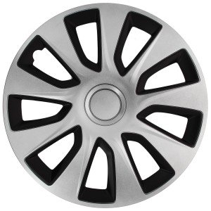 JEU D'ENJOLIVEURS 17" WASHINGTON SILVER/BLACK
