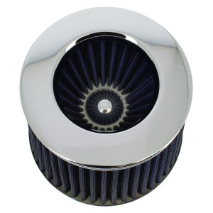 FILTRE A AIR UNIVERSEL STREAM BLEU + 4 BAGUES