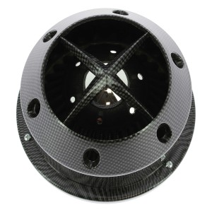 FILTRE A AIR "CLASSIC" UNIV + 4 ADAPT. CARBON LOOK
