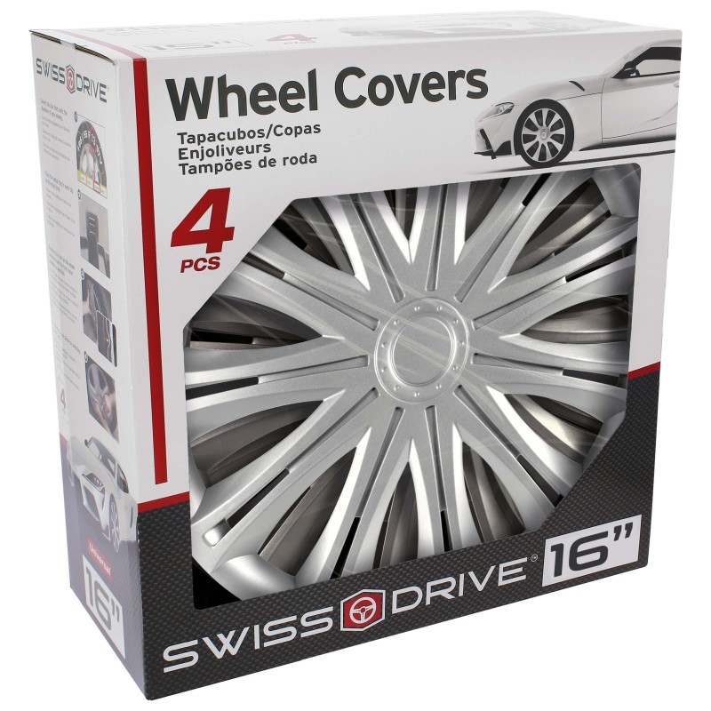 JEU D'ENJOLIVEURS 16" ALABAMA SILVER