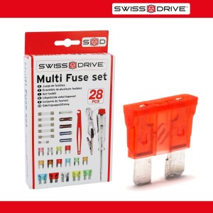 BOITE DE FUSIBLES + ACCESSOIRES 28 PIECES