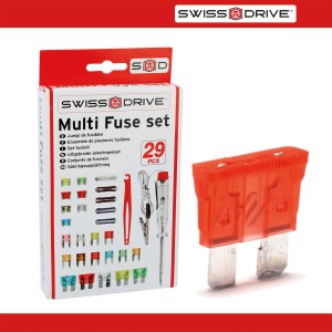 BOITE DE FUSIBLES + ACCESSOIRES 29 PIECES
