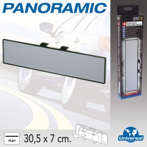 RETROVISEUR PANORAMIQUE PLATINES ANTIREFLET