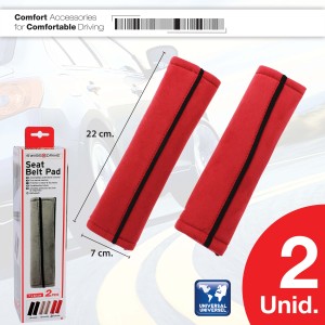 2 FOURREAUX DE CEINTURE ROUGE