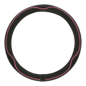 COUVRE-VOLANT CENTAURO 37-39CM. NOIR/ROSE