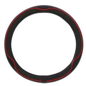 COUVRE-VOLANT CENTAURO 37-39CM. NOIR/ROUGE