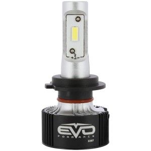 KIT DE CONVERSION LED H7 PX26D - 6000K BLANC PURE - 2PCS - SCT