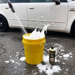 SAVON ET CIRE POUR CARROSSERIE 500ML BANANE-MSDS