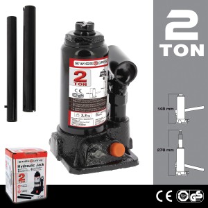 CRIC HYDRAULIQUE PISTON 2T TUV