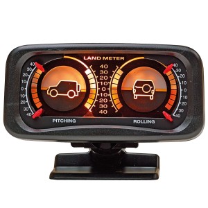 INCLINOMETRE 4X4 LUMINEUX NOIR