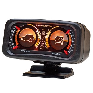 INCLINOMETRE 4X4 LUMINEUX NOIR