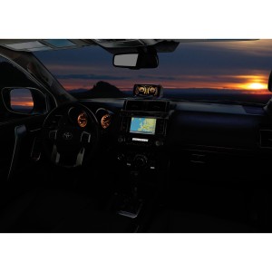 INCLINOMETRE 4X4 LUMINEUX NOIR