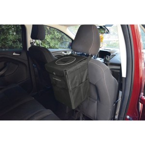 POUBELLE VOITURE 12L NOIR