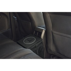 POUBELLE VOITURE 12L NOIR