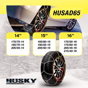 CHAINE NEIGE HUSKY ADVANCE 9MM O-NORM KN65