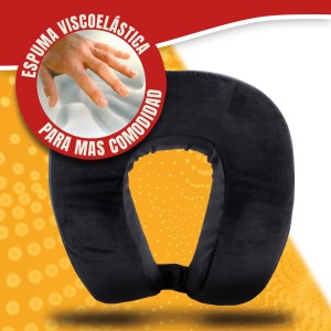 TOUR DE COU H.CONFORT MEMOIRE DE FORME GR.CONFORT ANTHRACITE, OKO-TEX