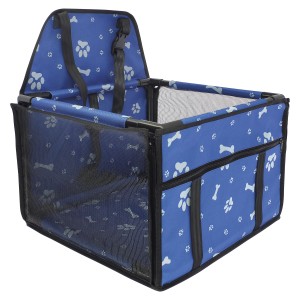SAC DE VOYAGE POUR ANIMAUX DE COMPAGNIE BLEU