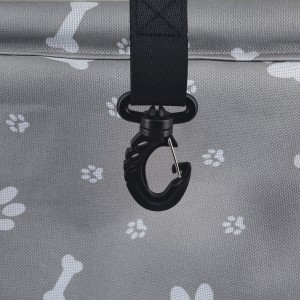 SAC DE VOYAGE POUR ANIMAUX DE COMPAGNIE GRIS