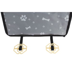 SAC DE VOYAGE POUR ANIMAUX DE COMPAGNIE GRIS
